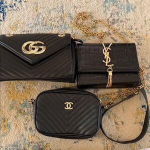 Black Designer Women's Bag Collection